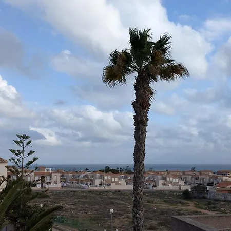 Sonnenterrasse Mit Meerblick 3 Zi Penthouse Dachterrasse Balkon Pool * Torrevieja