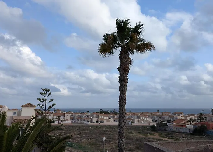 Sonnenterrasse Mit Meerblick 3 Zi Penthouse Dachterrasse Balkon Pool * 托雷维耶哈