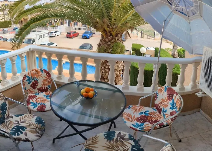 Sonnenterrasse Mit Meerblick 3 Zi Penthouse Dachterrasse Balkon Pool 公寓 托雷维耶哈