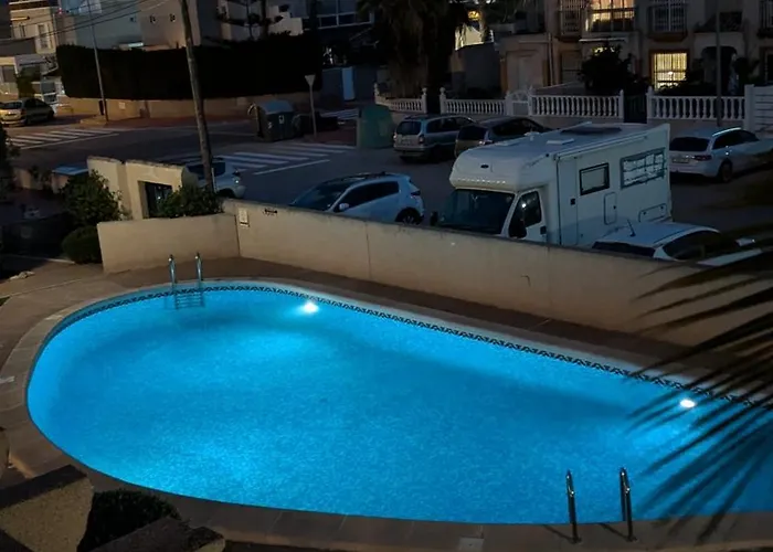 Sonnenterrasse Mit Meerblick 3 Zi Penthouse Dachterrasse Balkon Pool * 托雷维耶哈